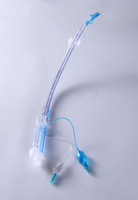 Προεγκατασκευασμένος Endobronchial Tube, 37Fr 39Fr Endotracheal Tube Σιλικόνης