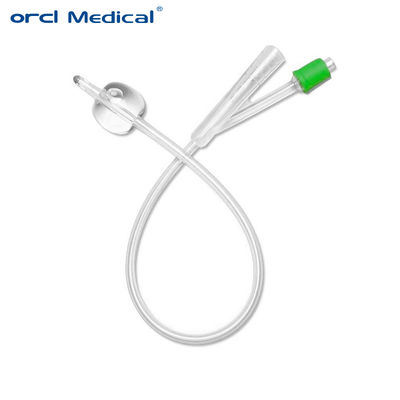 Εμπορεύματα ιατρικού καθετήρα 2 Way 3 Way Silicone Coated Foley Catheter για ζώα Wholesale Supplier
