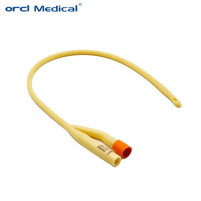 2 Way Latex Foley Catheter Silicone Coated Προσαρμοσμένο δωρεάν δείγμα