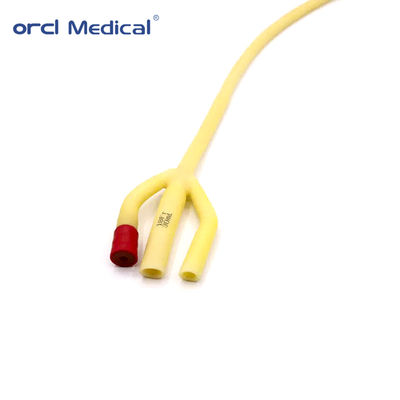 Διαφορετικά ιατρικά αναλώσιμα ιατρικά καταναλωτικά εξατομικευμένα μεγέθη καθετήρα Foley 3 Way αριθμός 16