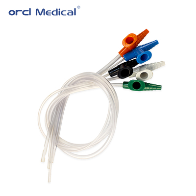 Ιατρικές προμήθειες Στεριλή Fr6-Fr22 Μέγεθος PVC Καθητήρας αναρρόφησης Αντι-Κινκ Σχεδιασμός Μία φορά